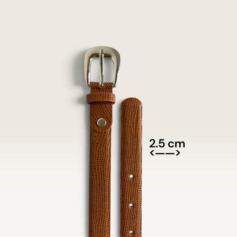 Correa Icona 2.5 cm miel