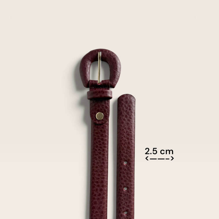 Correa borgoña
