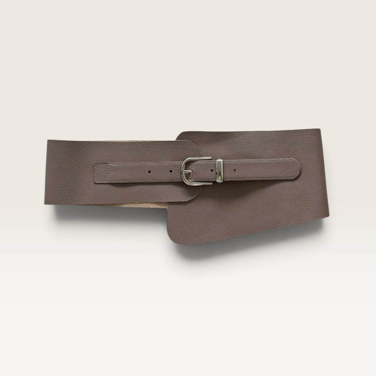 Cinturón Amalfi taupe