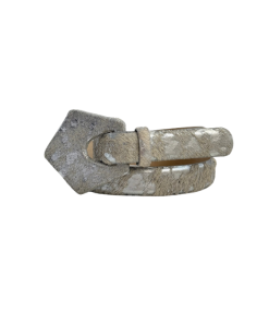 Correa pentagono print plata