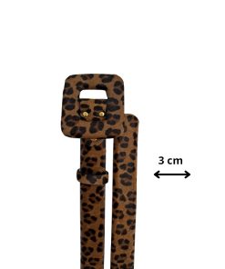 Alternative view of Correa leopardo cuadrada