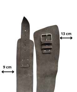 Alternative view of cinturón taupe